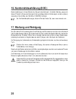 Preview for 28 page of Conrad TH117 Operating Instructions Manual