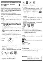 Предварительный просмотр 4 страницы Conrad TLC200 Operating Instructions