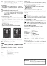 Preview for 8 page of Conrad TPMS-001 Operating Instructions Manual