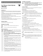 Preview for 3 page of Conrad TPMS-8886 Operating Instructions Manual