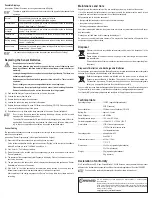 Preview for 4 page of Conrad TPMS-8886 Operating Instructions Manual