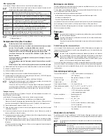 Preview for 6 page of Conrad TPMS-8886 Operating Instructions Manual