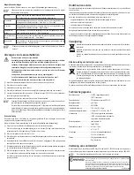 Preview for 8 page of Conrad TPMS-8886 Operating Instructions Manual