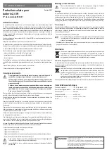 Предварительный просмотр 3 страницы Conrad TPS-102-2.4 Operating Instructions