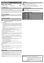 Preview for 3 page of Conrad TPS-103 2W/6V Operating Instructions