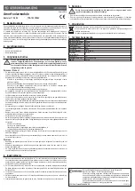 Preview for 4 page of Conrad TPS-103 2W/6V Operating Instructions