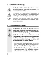 Preview for 6 page of Conrad UT 100 Operating Instructions Manual