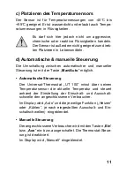 Preview for 11 page of Conrad UT 100 Operating Instructions Manual