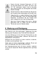 Предварительный просмотр 13 страницы Conrad UT 100 Operating Instructions Manual