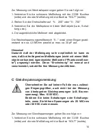 Preview for 15 page of Conrad VC-602 Operating Instructions Manual