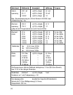 Preview for 24 page of Conrad VC-602 Operating Instructions Manual