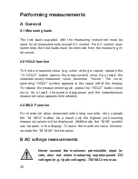 Preview for 36 page of Conrad VC-602 Operating Instructions Manual