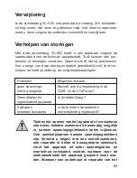 Preview for 89 page of Conrad VC-602 Operating Instructions Manual