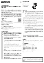 Предварительный просмотр 4 страницы Conrad VOLTCRAFT CPAS-2400/6 Operating Instructions