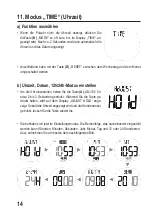 Предварительный просмотр 14 страницы Conrad W-210 Operating Instructions Manual