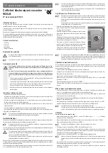 Предварительный просмотр 5 страницы Conrad W25LB Operating Instructions Manual