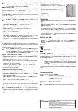 Предварительный просмотр 6 страницы Conrad W25LB Operating Instructions Manual