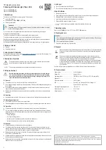 Preview for 2 page of Conrad WS-BGW02 Operating Instructions