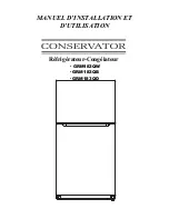 Preview for 20 page of Conservator GRM183QB Installation & Operation Manual