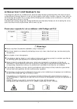 Preview for 4 page of Conservator VATM05B1 Use & Care Manual