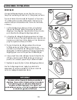 Предварительный просмотр 11 страницы Conservator VFX05UWA Owner'S Manual