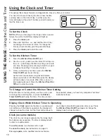 Предварительный просмотр 10 страницы Conservator VGBS100 Owner'S Manual