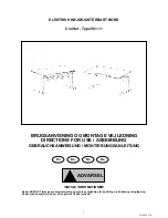 Предварительный просмотр 1 страницы CONSET 501-11 Directions For Use And Assembling