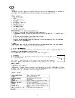 Preview for 4 page of CONSET 501-11 Directions For Use And Assembling