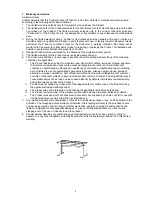 Preview for 5 page of CONSET 501-11 Directions For Use And Assembling