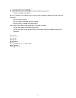 Preview for 9 page of CONSET BSR 101 Assembly And Use Manual