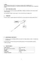 Preview for 4 page of CONSET BSR 105 Use And Assembly Instructions