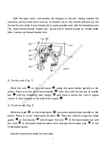 Предварительный просмотр 9 страницы Consew 104-10T Parts Book And Instruction Manual