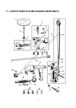 Предварительный просмотр 34 страницы Consew 104-10T Parts Book And Instruction Manual