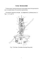 Предварительный просмотр 4 страницы Consew 104-1T Parts Book And Instruction Manual