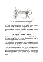 Предварительный просмотр 5 страницы Consew 104-1T Parts Book And Instruction Manual