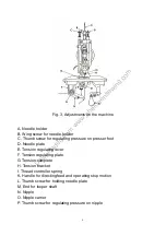 Предварительный просмотр 7 страницы Consew 104-1T Parts Book And Instruction Manual