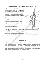 Предварительный просмотр 13 страницы Consew 104-1T Parts Book And Instruction Manual