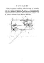 Предварительный просмотр 14 страницы Consew 104-1T Parts Book And Instruction Manual