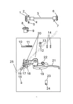 Предварительный просмотр 20 страницы Consew 104-1T Parts Book And Instruction Manual