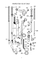 Предварительный просмотр 26 страницы Consew 104-1T Parts Book And Instruction Manual