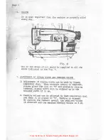 Предварительный просмотр 4 страницы Consew 146RB -1A Operating Instruction