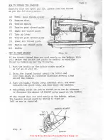 Предварительный просмотр 5 страницы Consew 146RB -1A Operating Instruction