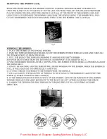 Предварительный просмотр 3 страницы Consew 199R-1A Instruction Manual