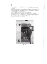 Preview for 13 page of Consew 206R Operating Instructions Manual