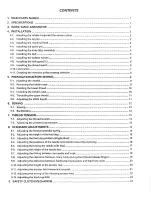 Preview for 2 page of Consew 206RBL-18 Operating Instructions & Parts Book