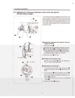 Предварительный просмотр 21 страницы Consew 206RBL Instruction Manual