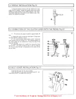 Preview for 3 page of Consew 315R-2 Instruction & Parts Manual