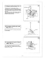 Предварительный просмотр 9 страницы Consew 3421UX5-2 Operating Instructions Manual