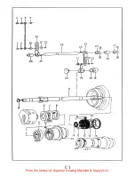 Предварительный просмотр 22 страницы Consew 345-2DP Parts Book