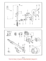 Предварительный просмотр 28 страницы Consew 345-2DP Parts Book